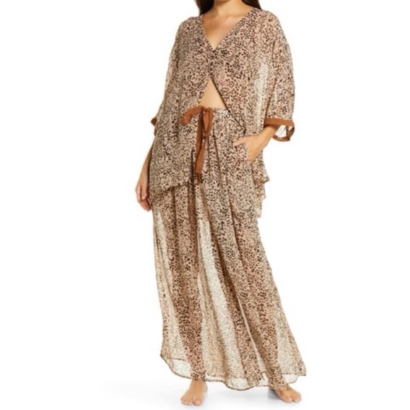 NWT Free People Sleepin In Top in Animal Print - Picture 6 of 6